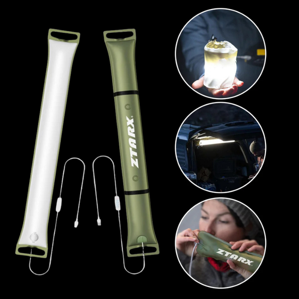 ZTARX- A1.0 USB Şarj Şişirilebilir LED Kamp Işığı